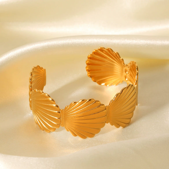 Marine Style Stainless Steel Electroplated Bracelet For Women