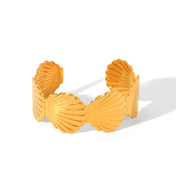 Marine Style Stainless Steel Electroplated Bracelet For Women