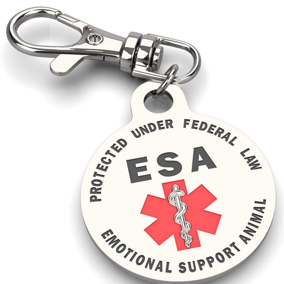 Snake Key Tag Medical Logo Snake Staff Stainless Steel Keychain With Double Snake Ta ...