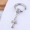 Men'S Simple Hip-Hop Titanium Steel Cross Earrings Wholesales Yiwu
