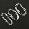 Men'S Glossy Stainless Steel Cuban Bracelet Wholesale Jewelry
