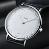Men's Alloy And Pu Casual Waterproof Quartz Wristwatch With Round Dial