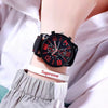 Men's Alloy And Silicone Outdoor Sports Racing Watch