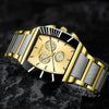 Men's Alloy And Stainless Steel Casual Watch