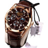 Men's Alloy And Stainless Steel Fullautomatic Movement Round Dial Waterproof Luminous Fashion Watch