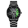 Men's Alloy And Stainless Steel Luminous Sports Car Personality Trend Round Watch
