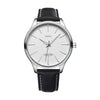 Men's Alloy And Stainless Steel Pu Belt Quartz Watch Round Dial Casual Style