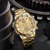 Men's Alloy And Stainless Steel Round Dial Quartz Watch Fashion Luxury Elegant Style