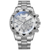 Men's Alloy And Steel Strip Casual Watch With Round Dial