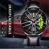 Men's Alloy Automatic Movement Waterproof Round Watch With Steel Strap