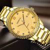 Men's Alloy Belt Quartz Watch With Round Dial And Business Style