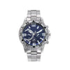 Men's Alloy Belt Quartz Watch With Round Dial Business Style