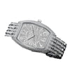 Men's Alloy Case And Strap Business Casual Quartz Watch With Stainless Steel Buckle