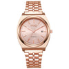 Men's Alloy Case Stainless Steel Strap Round Dial Fashion Quartz Watch