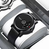 Men's Alloy Case Stainless Steel Strap Round Dial Leisure Quartz Wristwatch