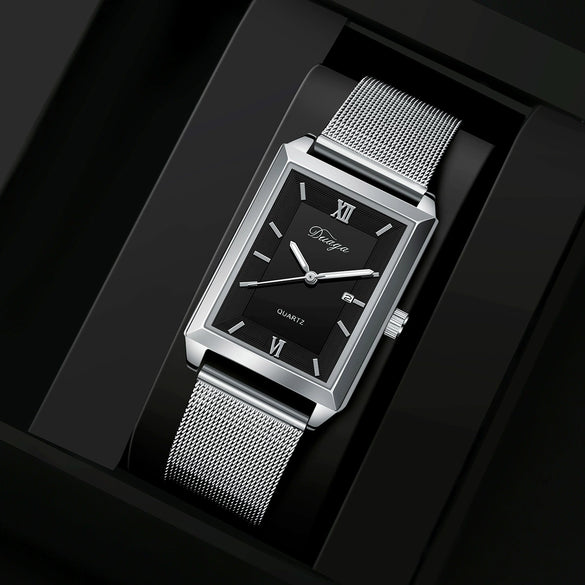 Men's Alloy Casual Quartz Rectangular Watch