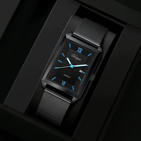 Men's Alloy Casual Quartz Rectangular Watch