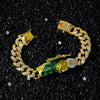 Men's Alloy Cuban Chain Hip Hop Geometric Diamond Necklace