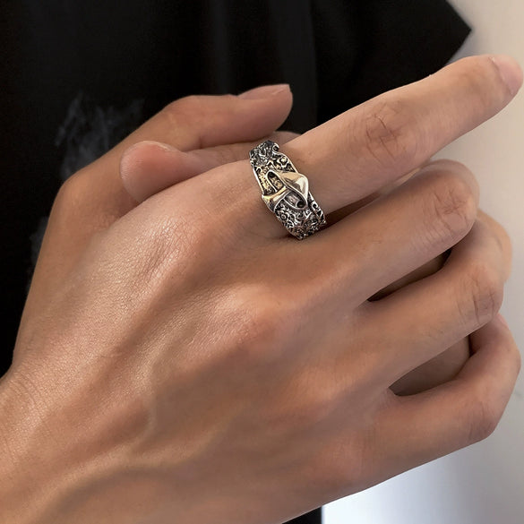 Men's Alloy Geometric Design Hip Hop Street Retro Elegant Ring