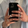 Men's Alloy Geometric Eagle Claw Chain Ring Jewelry With Electroplating Hip Hop Style