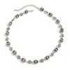 Men's Alloy Geometric Handmade Hiphop Fashion Diamondencrusted Necklace
