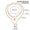 Men's Alloy Geometric Handmade Hiphop Fashion Sun Pendant Clavicle Chain Necklace Jewelry