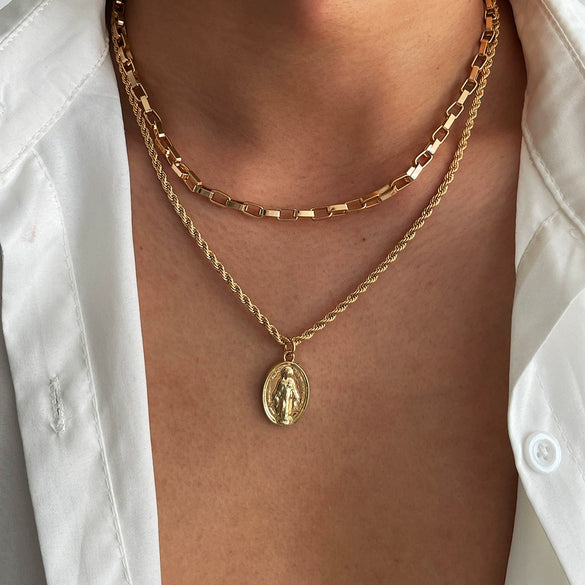 Men's Alloy Geometric Handmade Jewelry Necklace
