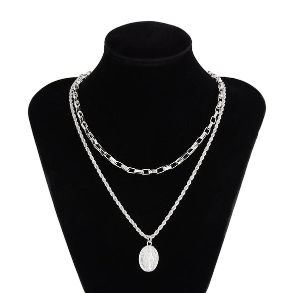 Men's Alloy Geometric Handmade Jewelry Necklace