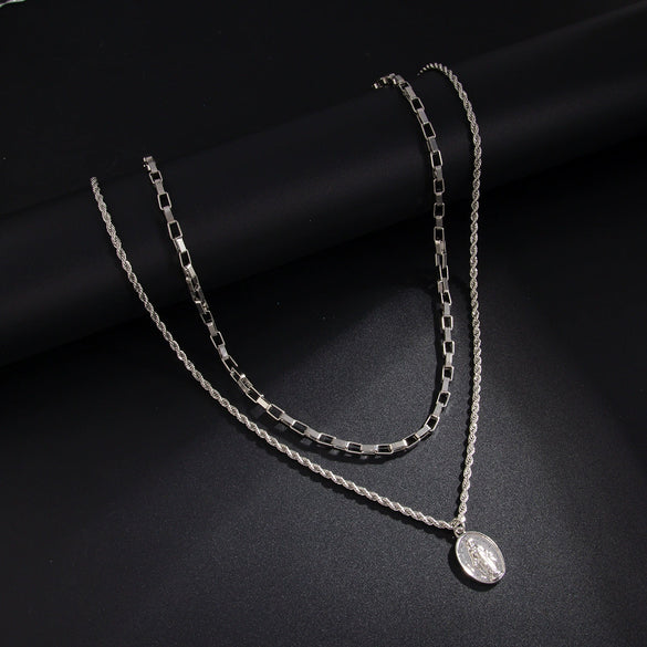 Men's Alloy Geometric Handmade Jewelry Necklace