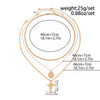 Men's Alloy Geometric Handmade Pendant Necklace Jewelry