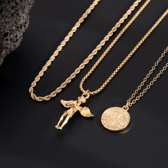 Men's Alloy Geometric Handmade Pendant Necklace Jewelry