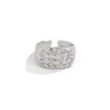 Men's Alloy Geometric Minimalist Hiphop Fashion Ring With Electroplating Design