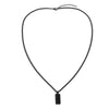 Men's Alloy Geometric Pendant Sweater Chain Necklace With Electroplating Treatment