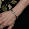Men's Alloy Geometric Retro Distressed Hiphop Style Electroplated Bracelet
