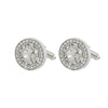 Men's Alloy Geometric Zircon Cufflinks