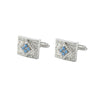 Men's Alloy Geometric Zircon Cufflinks