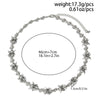 Men's Alloy Handmade Geometric Animal Style Spider Round Bead Stitching Necklace And Snake Bone Chain