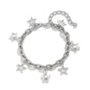 Men's Alloy Handmade Geometric Fivepointed Star Necklace And Bracelet Jewelry