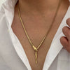 Men's Alloy Handmade Geometric Snake Necklace