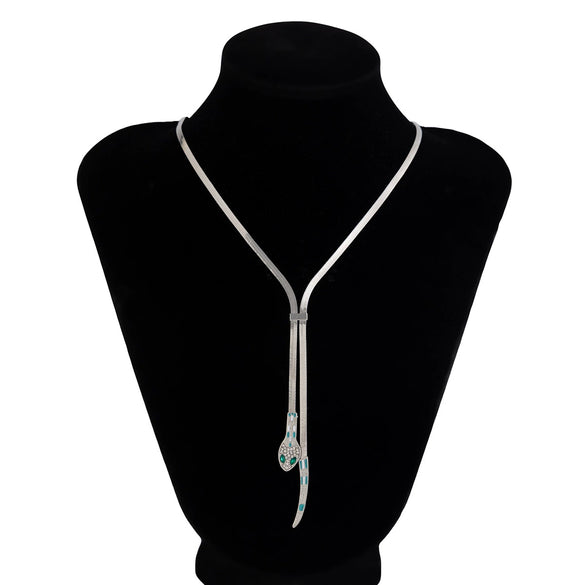Men's Alloy Handmade Geometric Snake Necklace