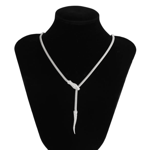 Men's Alloy Handmade Geometric Snake Necklace