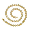 Men's Alloy Hip Hop Geometric Diamond Set Necklace Cuban Chain