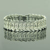 Men's Alloy Hiphop Geometric Printed Electroplated Bracelet