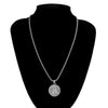 Men's Alloy Jewelry With Geometric Pattern And Electroplating Treatment Box Chain Necklace