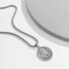 Men's Alloy Jewelry With Geometric Pattern And Electroplating Treatment Box Chain Necklace