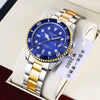 Men's Alloy Leisure Luminous Waterproof Watch