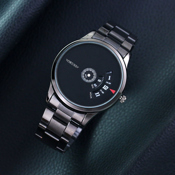 Men's Alloy Mesh Belt Waterproof Fashion Watch