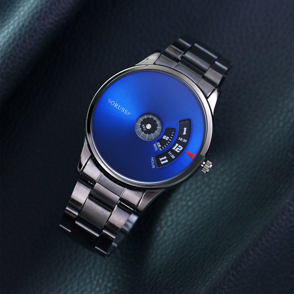 Men's Alloy Mesh Belt Waterproof Fashion Watch