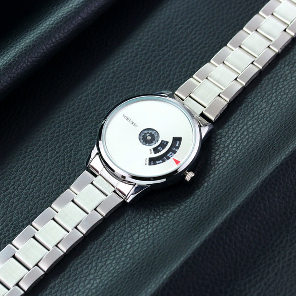 Men's Alloy Mesh Belt Waterproof Fashion Watch