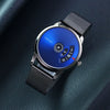 Men's Alloy Mesh Belt Waterproof Fashion Watch